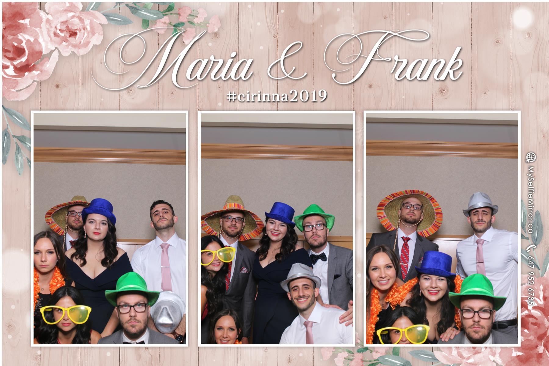 Wedding of Frank and Maria  | View more photos from the event at gallery.myselfiemirror.ca/u/romanmyselfiemirrorca/Wedding-of-Frank-and-Maria